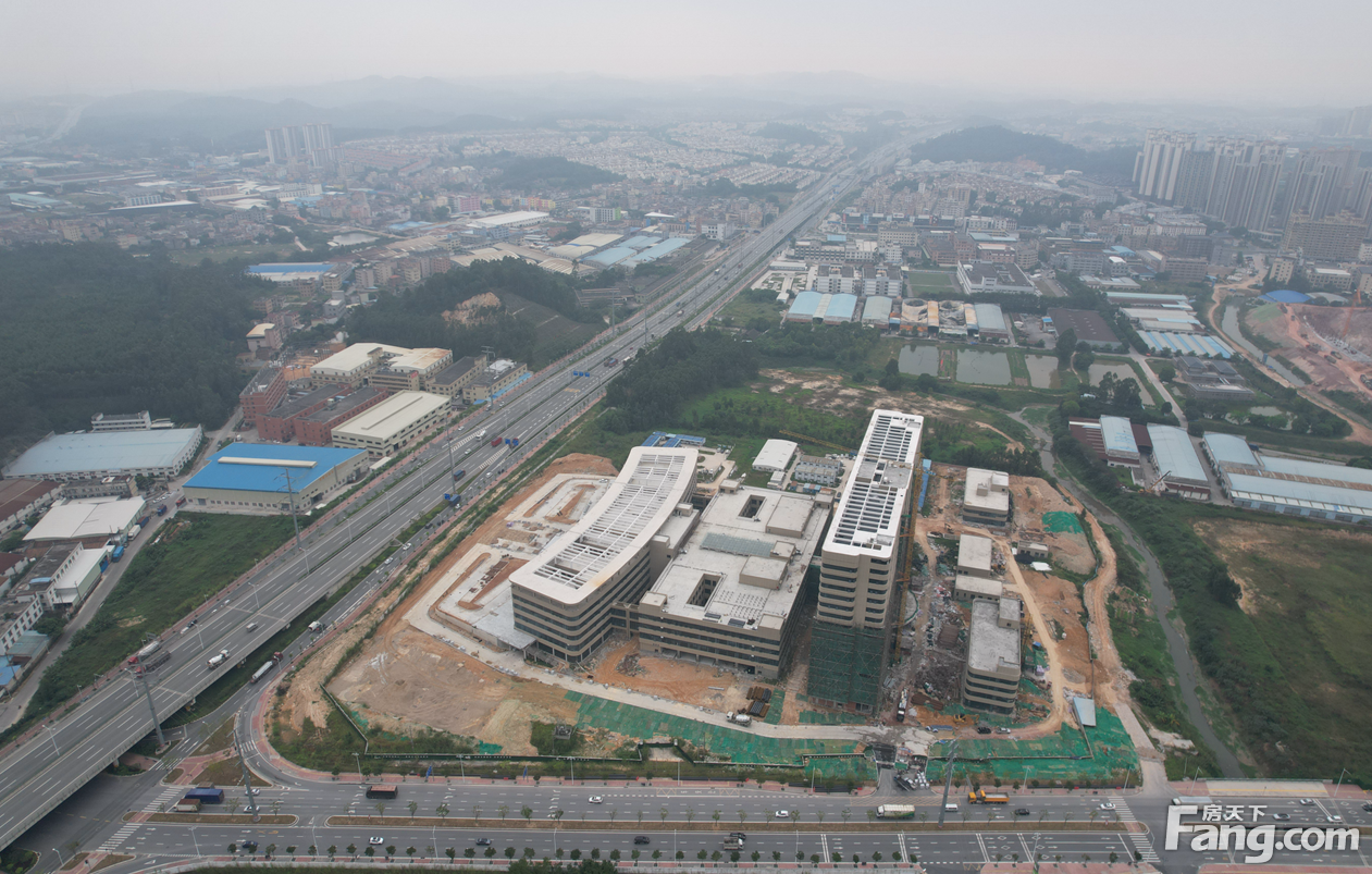 资源再升级！鹤山新人民医院建设工程有进展！