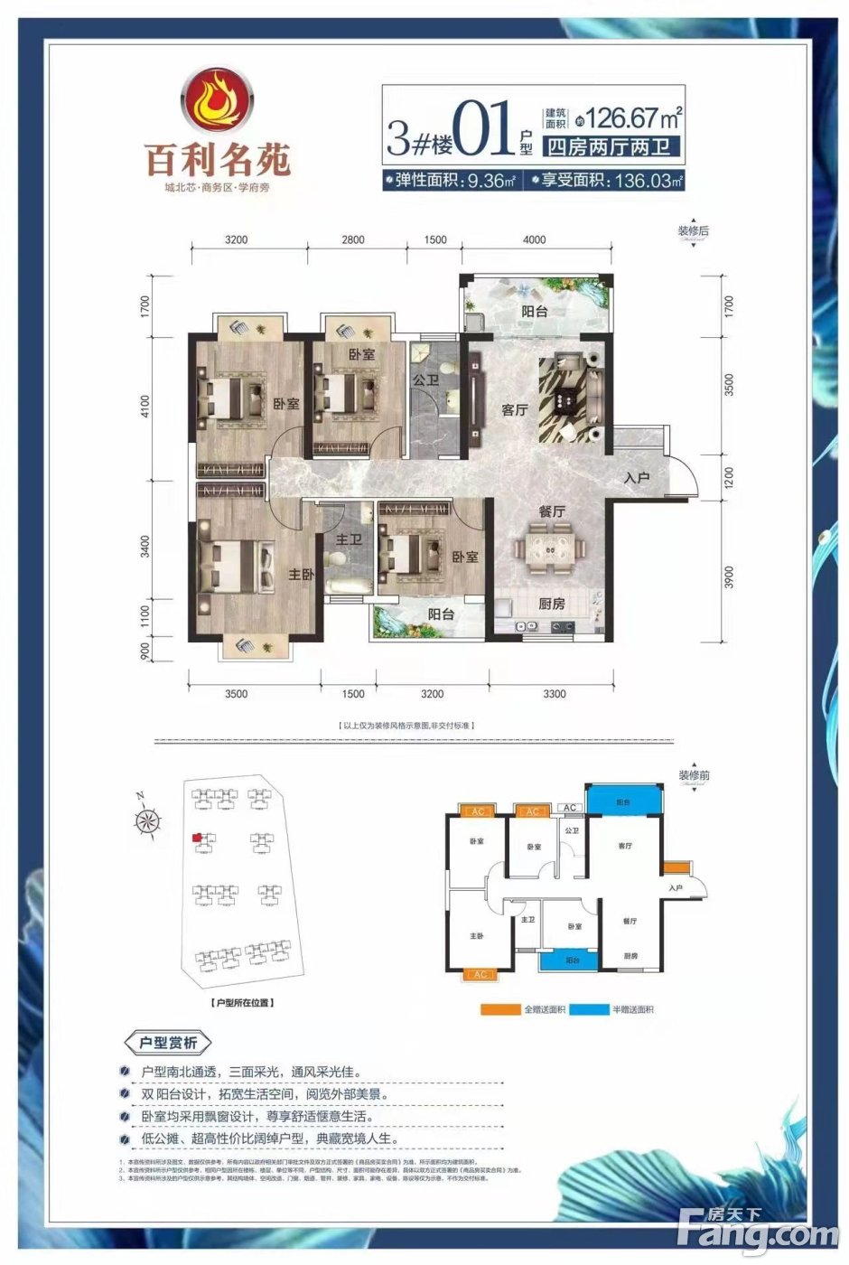 百利名苑 新春一口价特惠房源3668元/㎡任选