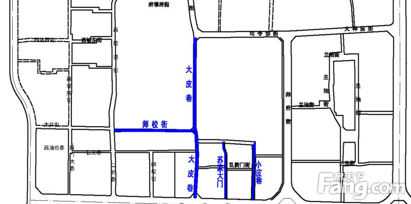 大同操场城街、大皮巷等20条街道 土地、房屋即将征收