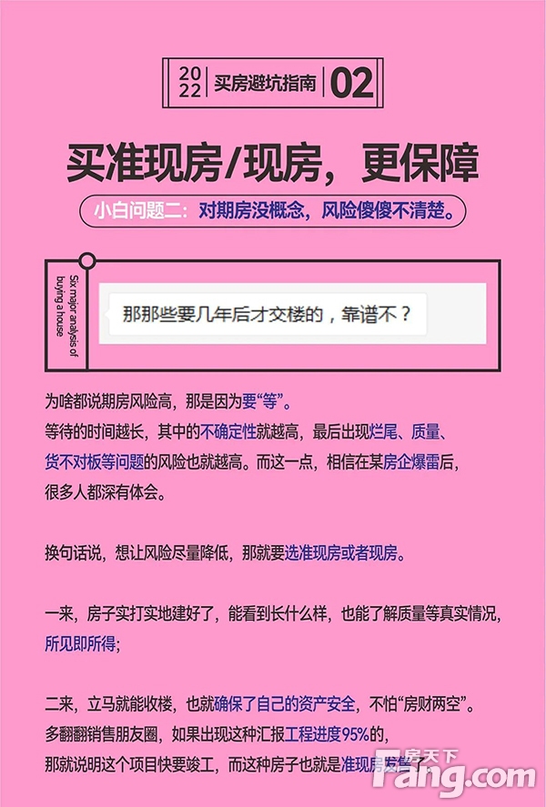 【中环荣域悦棠】干货！2022买房避坑指南！6大分析，小白必看！