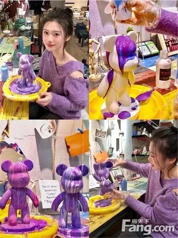 潮玩手作 流体熊DIY ︱本周末相约建业·南湖上院！