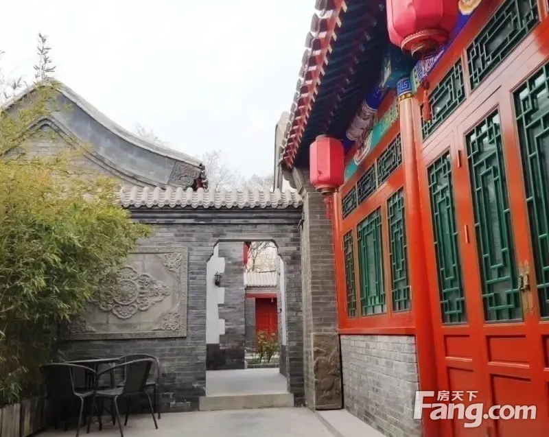 地安门豪装二进四合院出租 院内水系