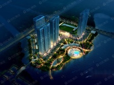 东方时代广场毛坯1室 整个小区便宜