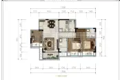 融创云鼎城套内73.58建面85三房两厅两卫