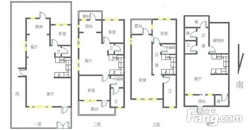 必看边户复地别墅双地下车位位置中心