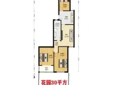 师大新村 81平3居 南向精装修