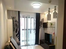 河滨国际公寓 75平2居 南北向精装修