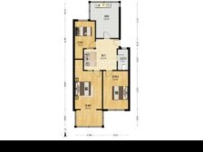福山路3室2厅1卫南北朝向210.00万元出售