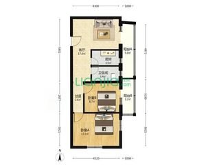 马家堡路27号院2室1厅1卫东南朝向363.00万元出售