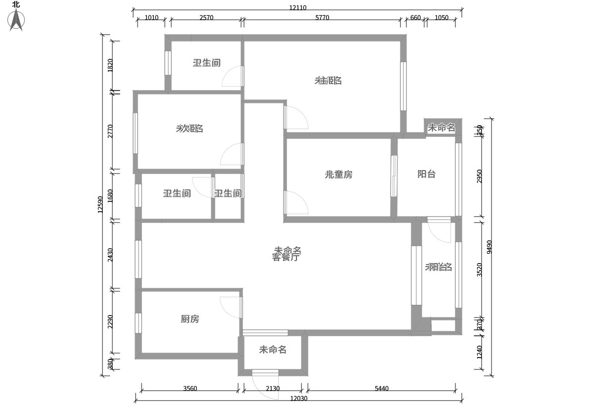 现代风格四居室热门案例，140.64平米的房子这样装才阔气！-复地东湖国际装修