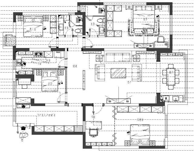 191平米四居室如何装修？全包装修好不好？-金地湖城大境装修