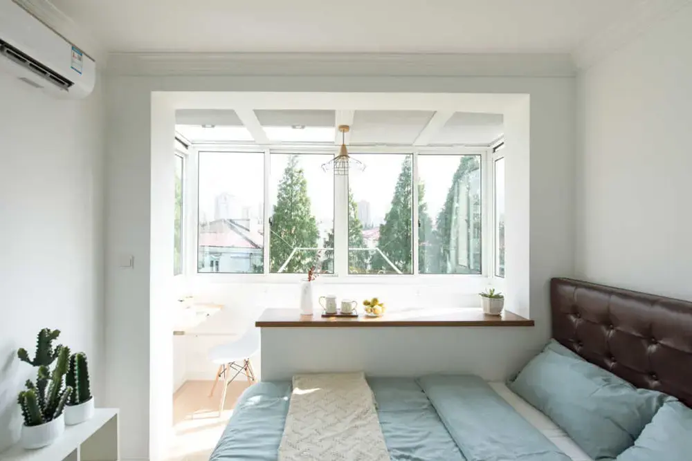 现代二居室50平米4.3万_海淀路小区装修案例-郑州房天下家居装修网