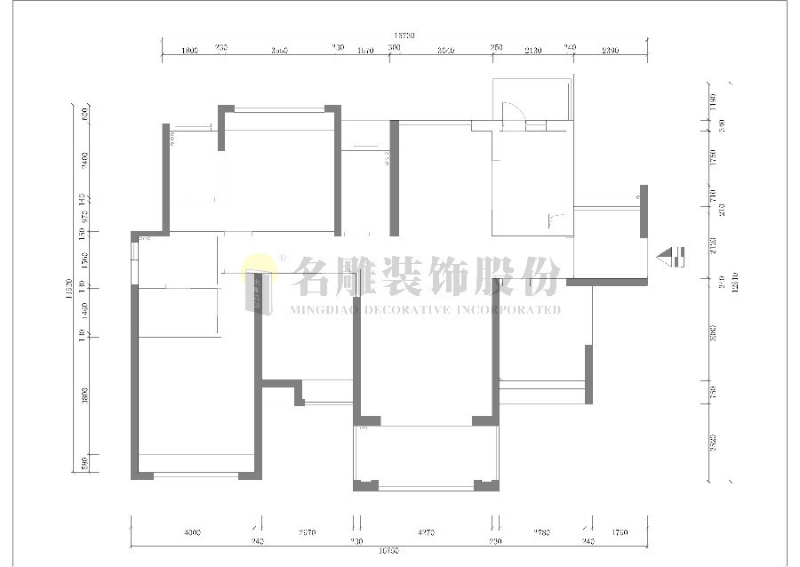 160平米，半包，中式风格的房子如何装修？-方直珑湖湾装修